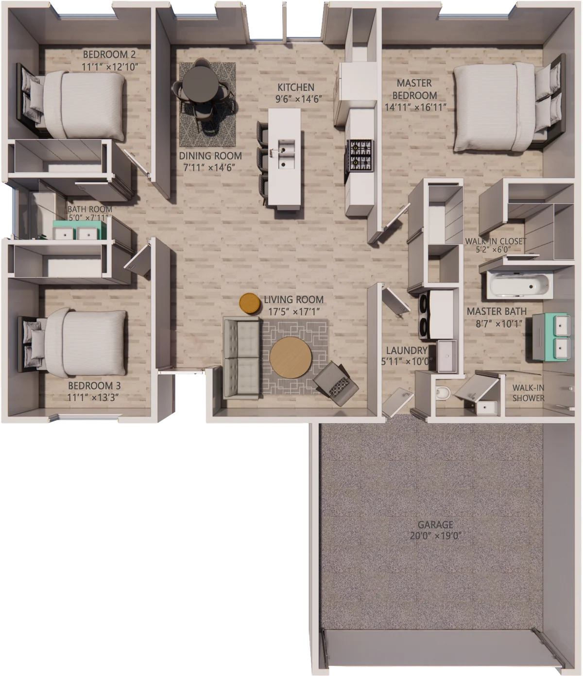 CyberHouse 3 floor plan