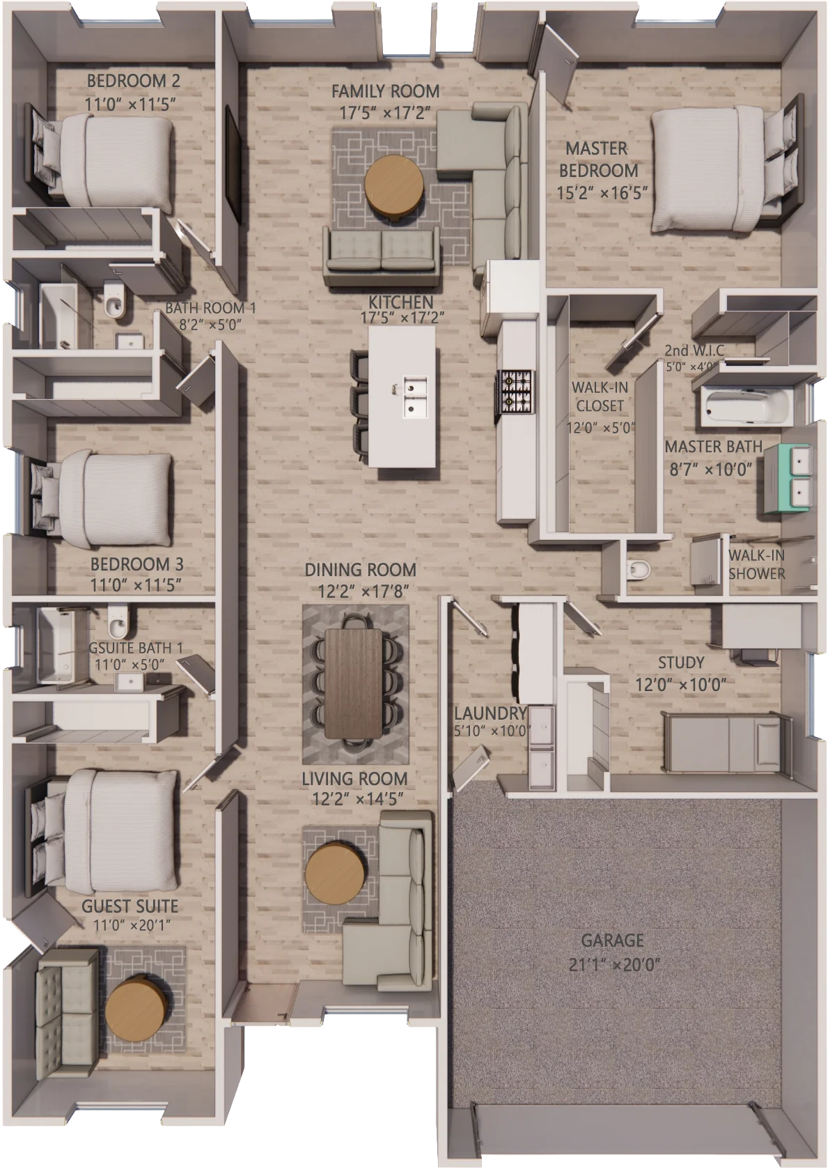 CyberHouse 7 floor plan